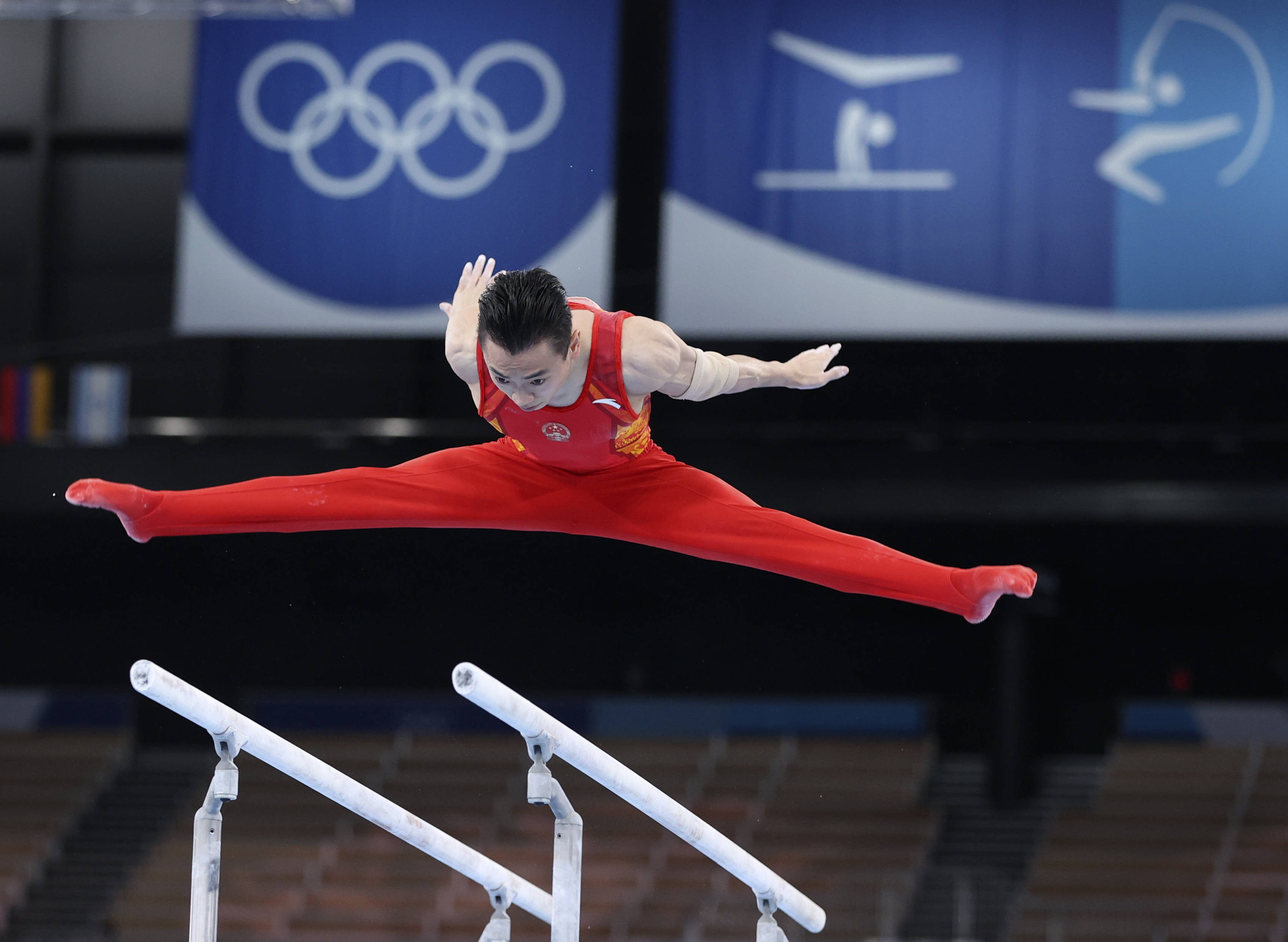 包含体操选手高难度表演，独领风骚夺金的词条