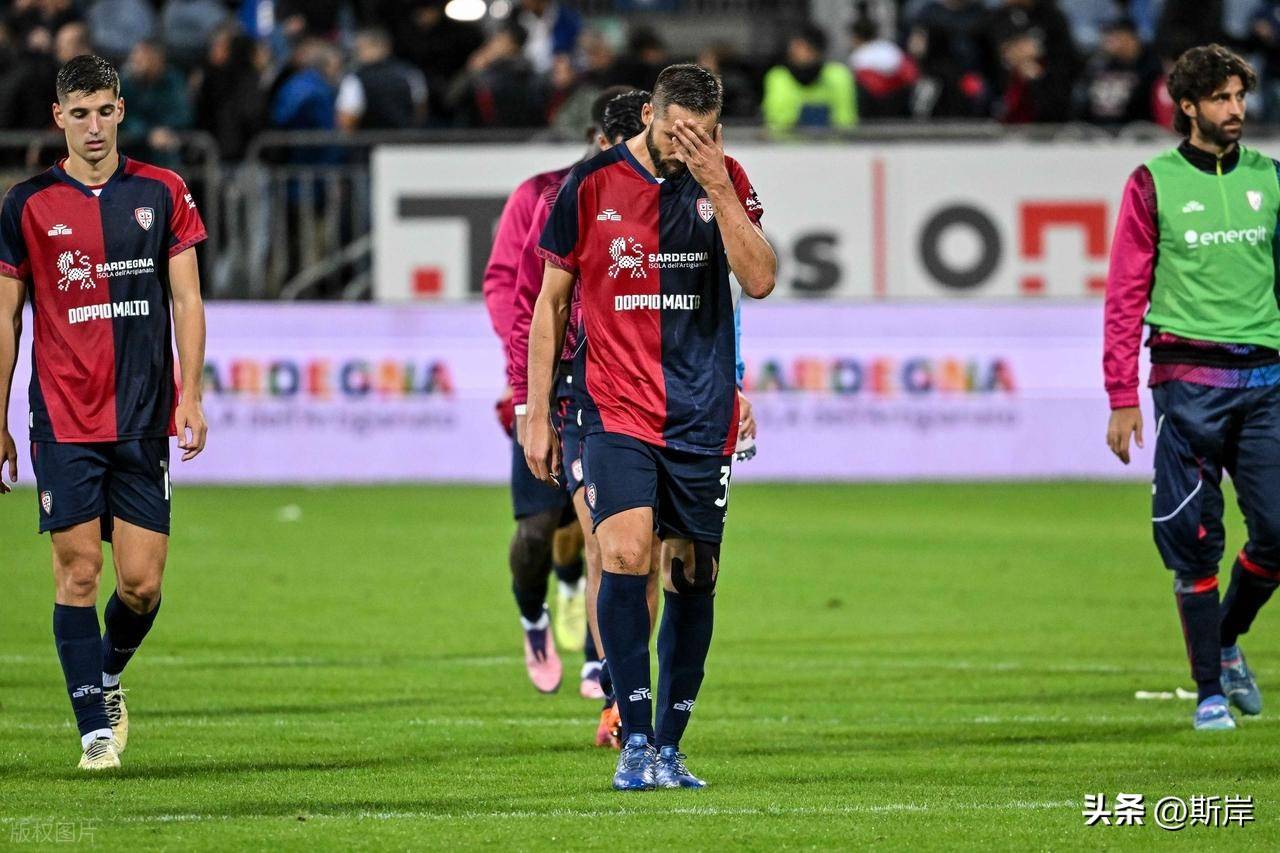 关于卡利亚里的失望：客场未能取得胜利的信息