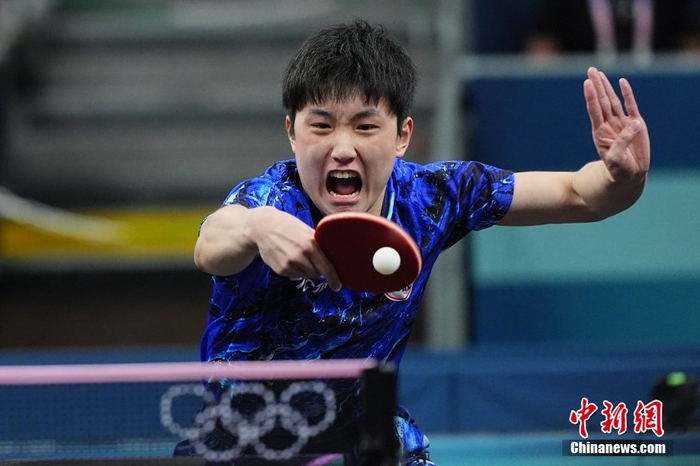 包含韩国乒乓球队逆转比利时乒乓球队，张本智和惊艳世界的词条